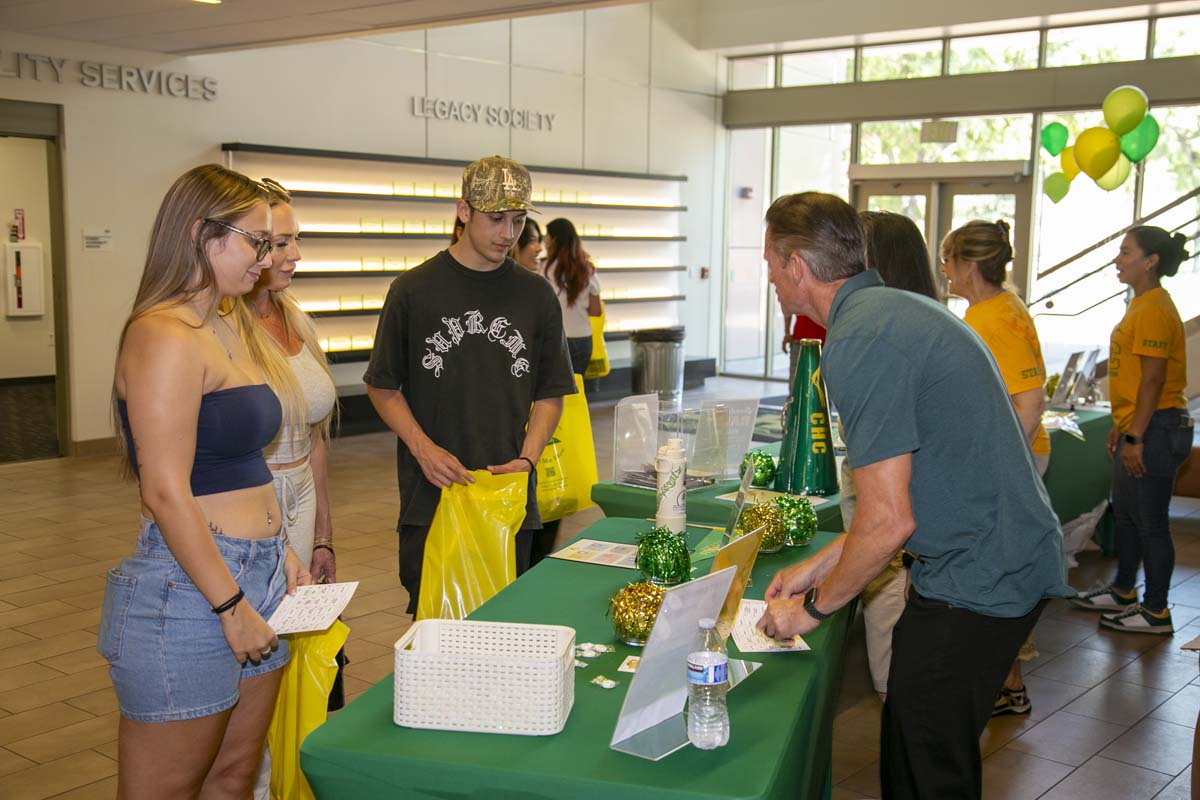 Students at Roadrunner Rally