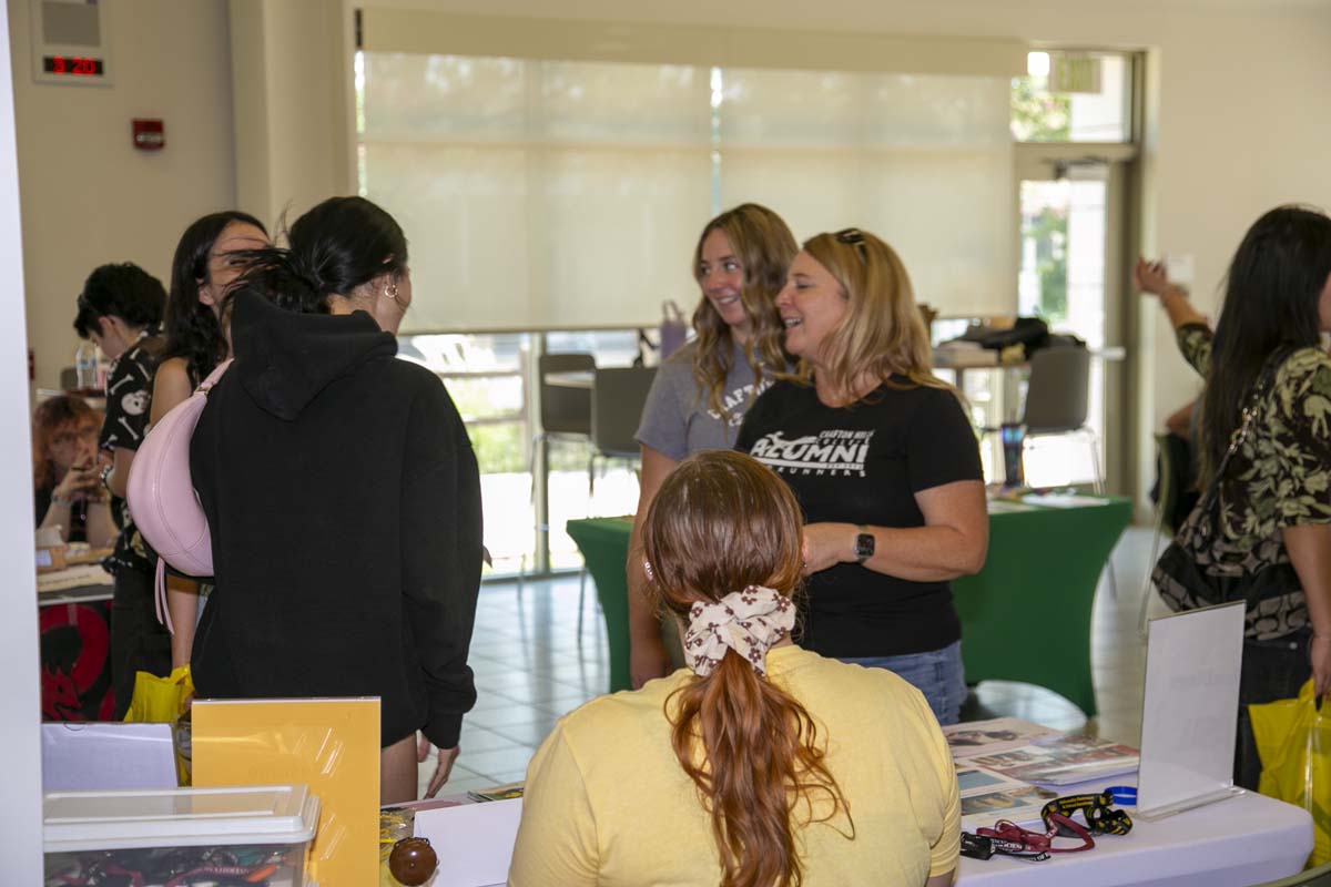 Students at Roadrunner Rally