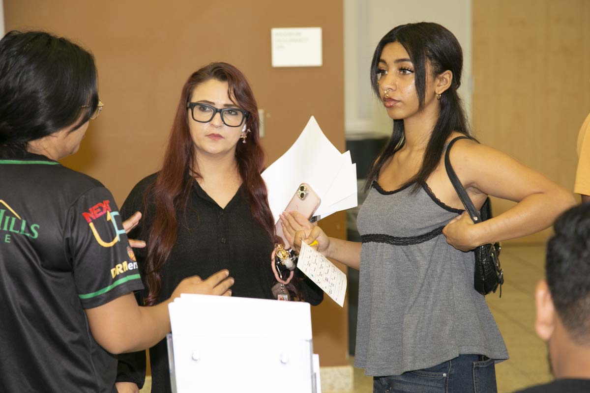 Students at Roadrunner Rally