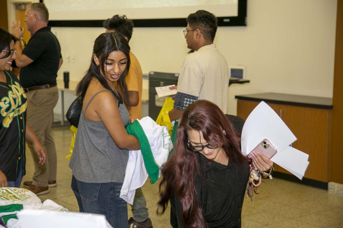 Students at Roadrunner Rally