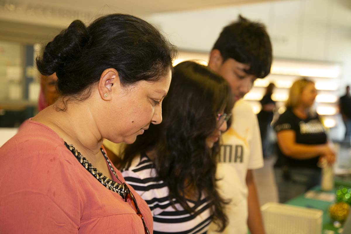 Students at Roadrunner Rally