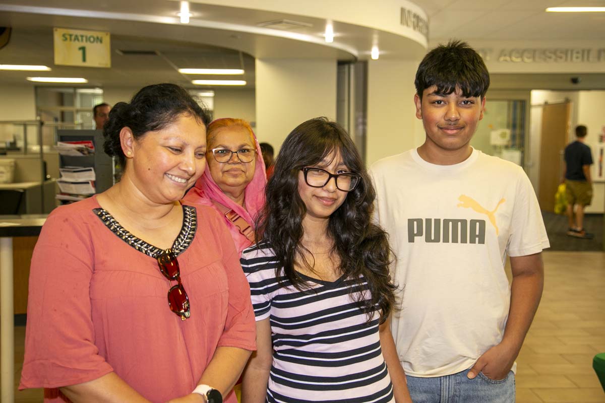 Students at Roadrunner Rally