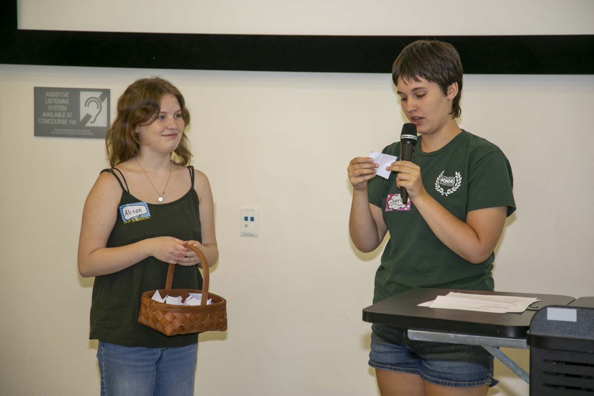 Honors Meet and Greet Participants