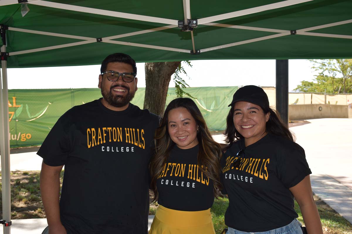 Participants at EOPS Open House