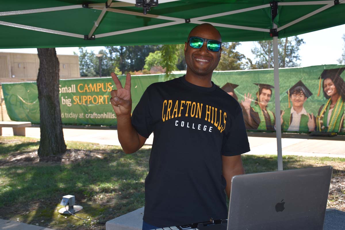 Participants at EOPS Open House