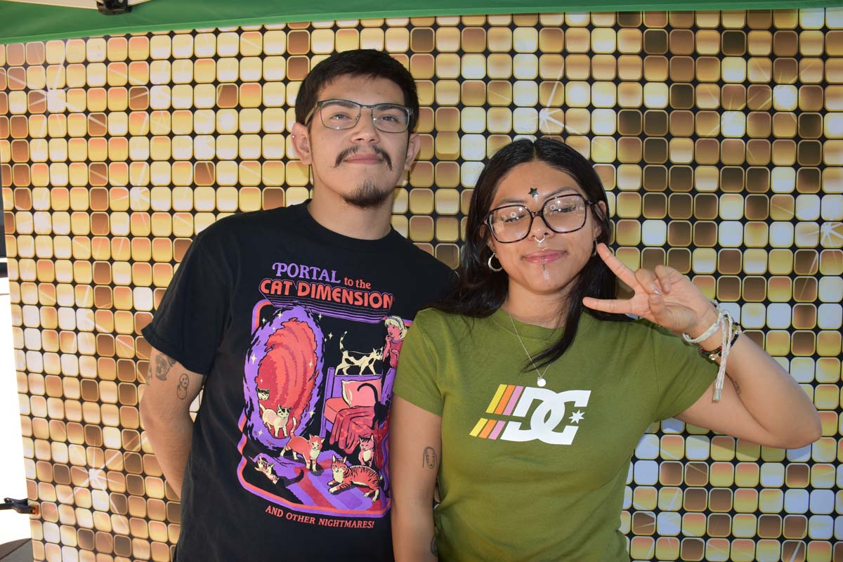 Participants at EOPS Open House