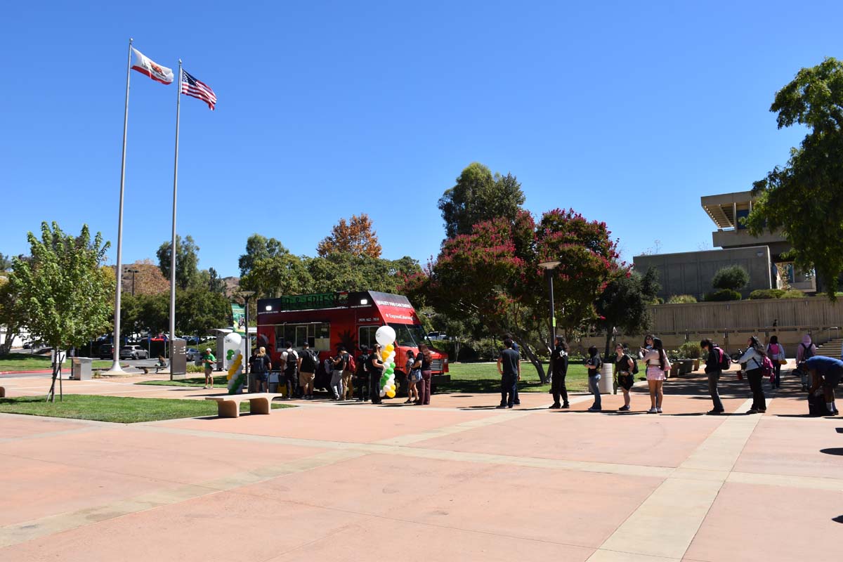 Participants at EOPS Open House