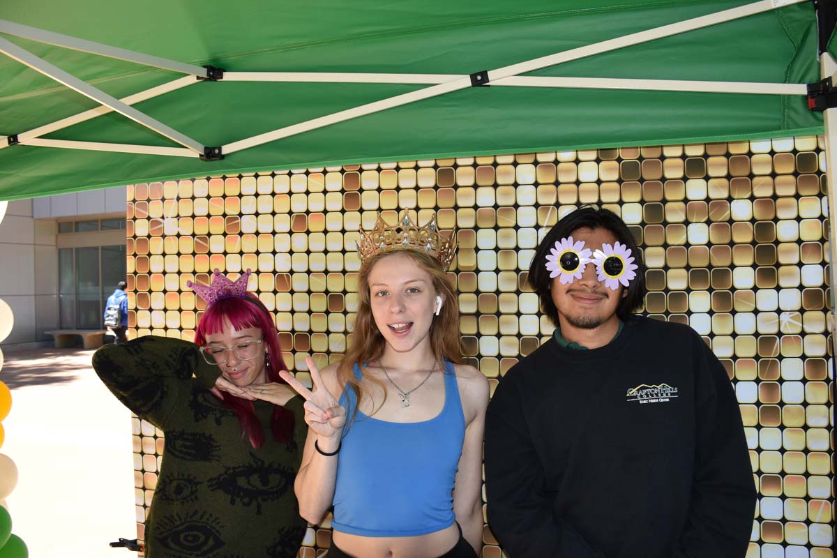 Participants at EOPS Open House