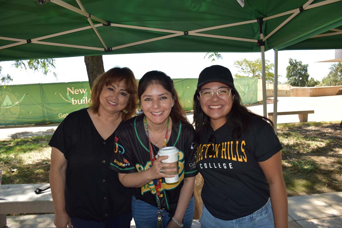 Participants at EOPS Open House