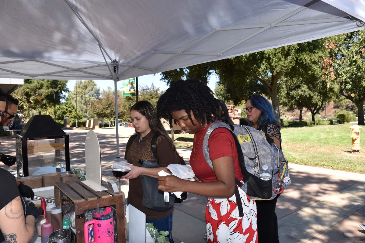 Participants at EOPS Open House