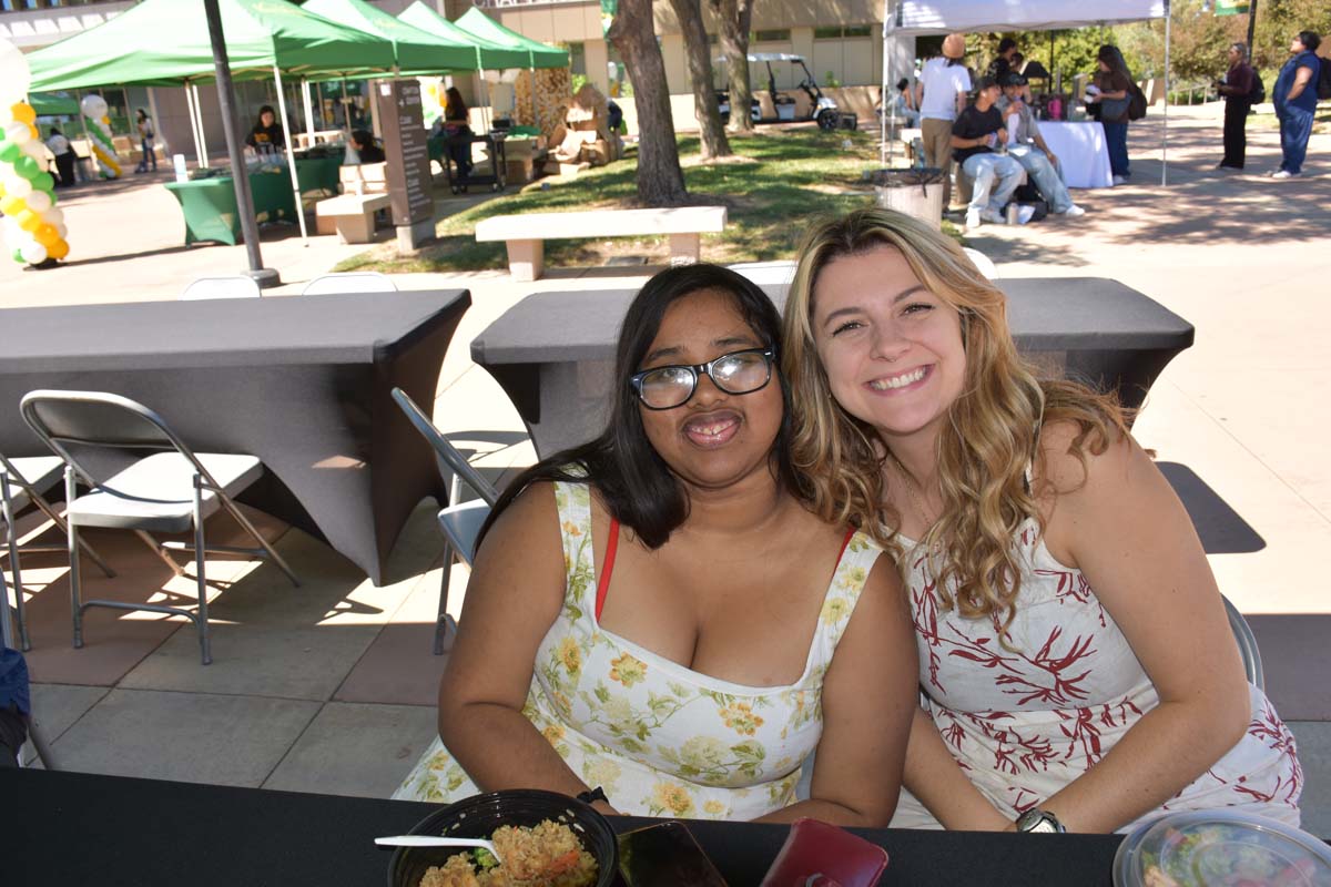 Participants at EOPS Open House