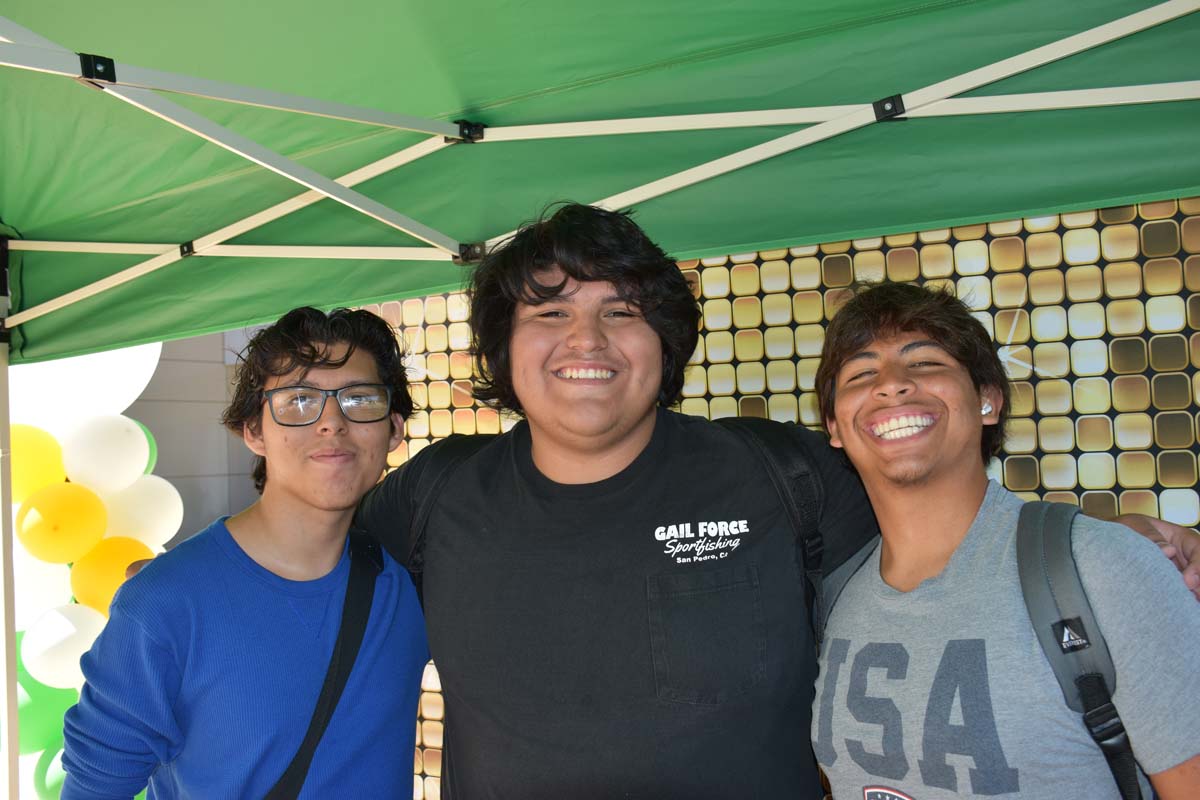 Participants at EOPS Open House