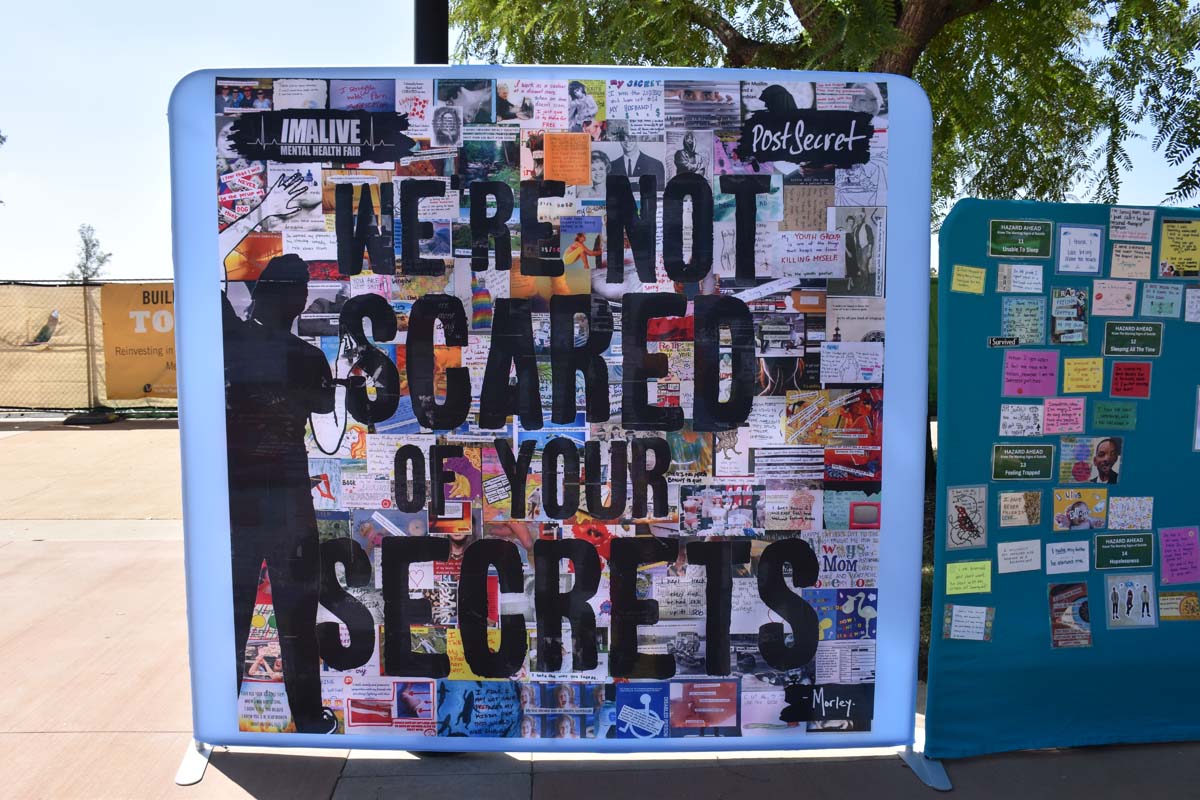Mental Health Fair Exhibit and Participants