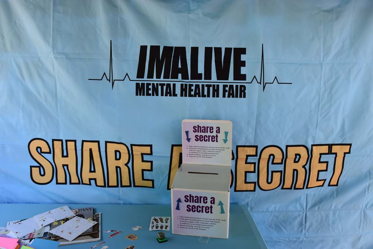 Mental Health Fair Exhibit and Participants