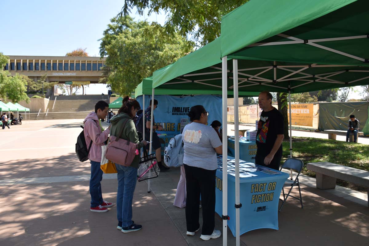 Mental Health Fair Exhibit and Participants