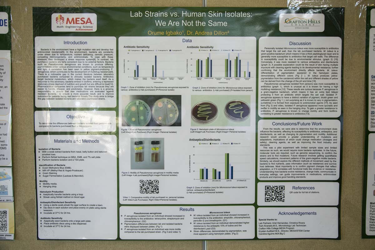 MESA Research Symposium Participant