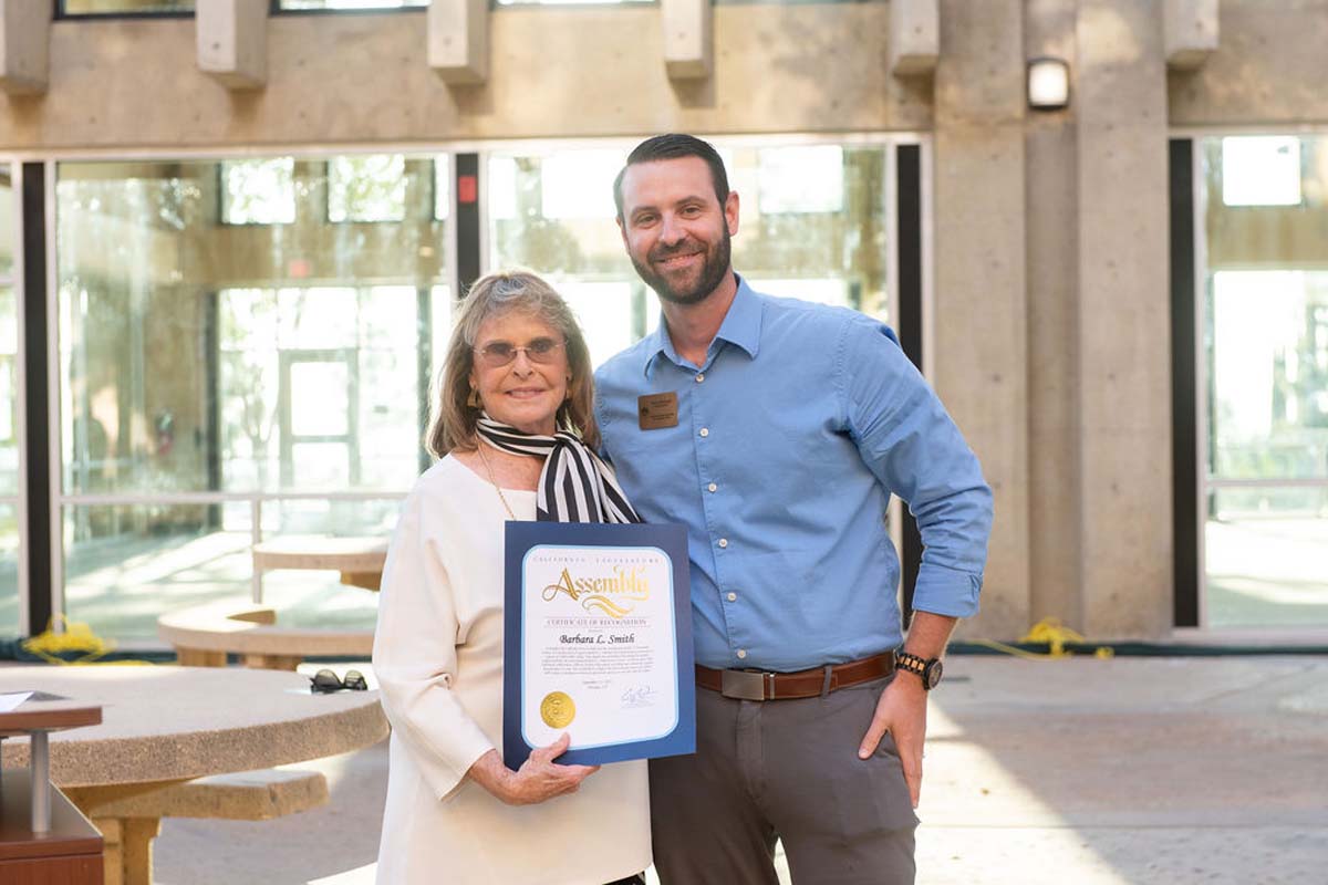 Attendees enjoying the naming ceremony