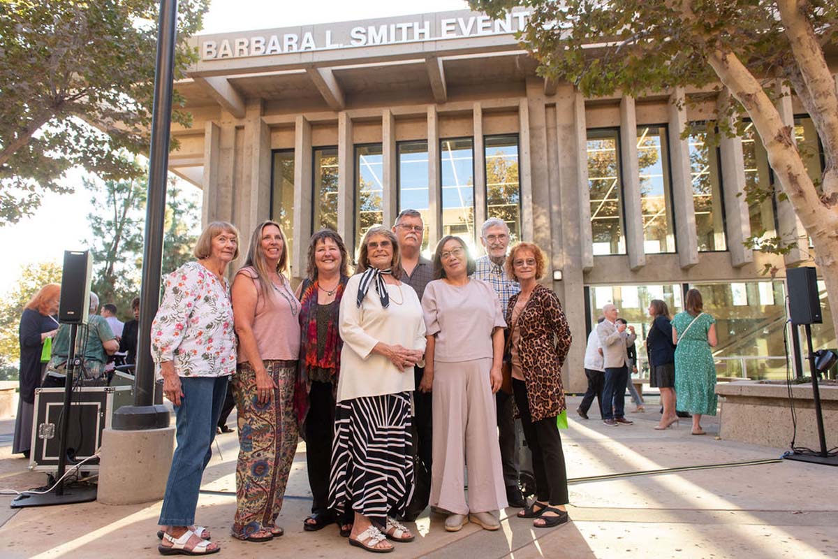 Attendees enjoying the naming ceremony
