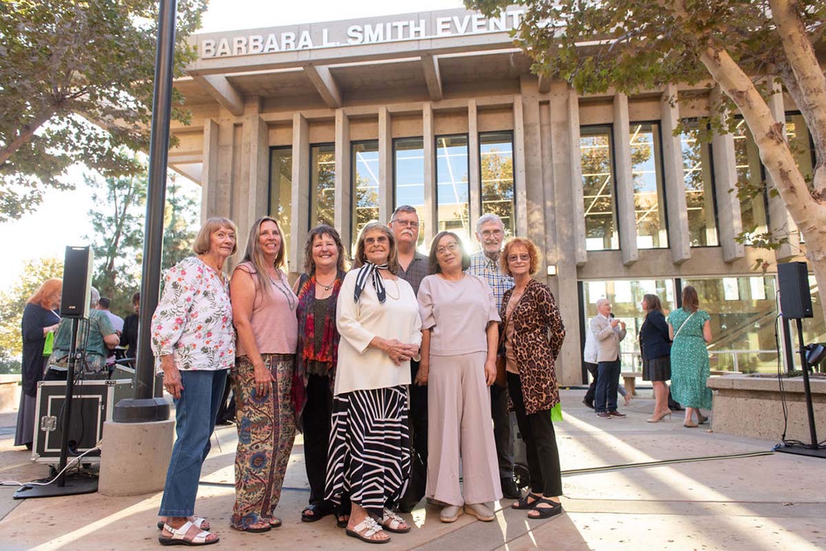 Attendees enjoying the naming ceremony