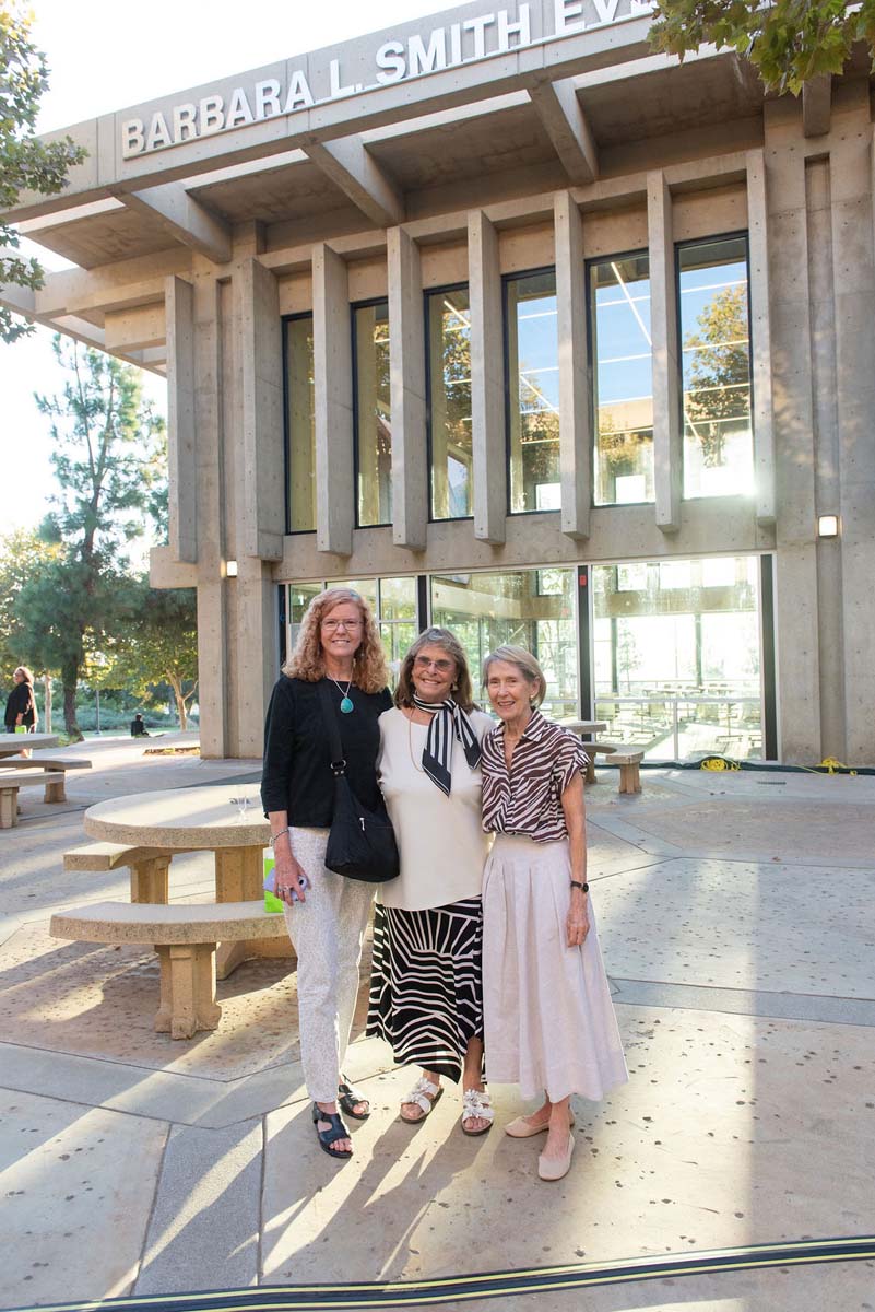 Attendees enjoying the naming ceremony