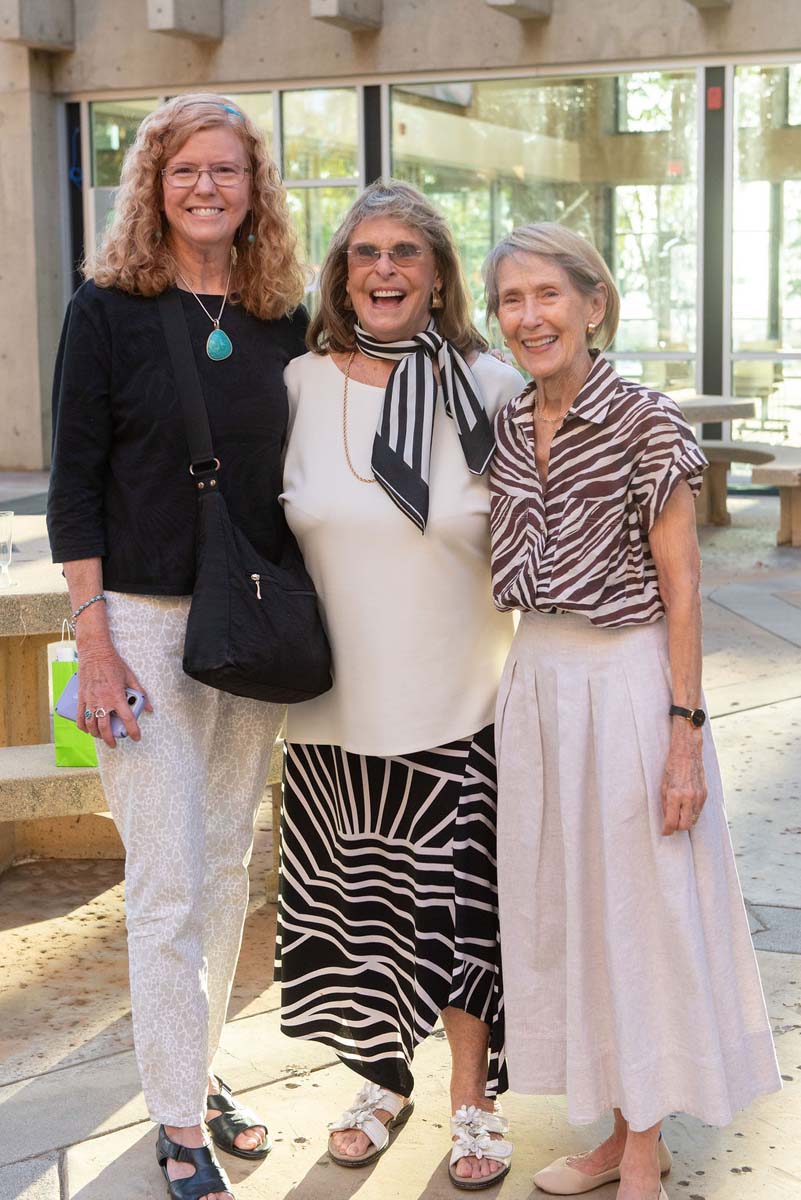 Attendees enjoying the naming ceremony