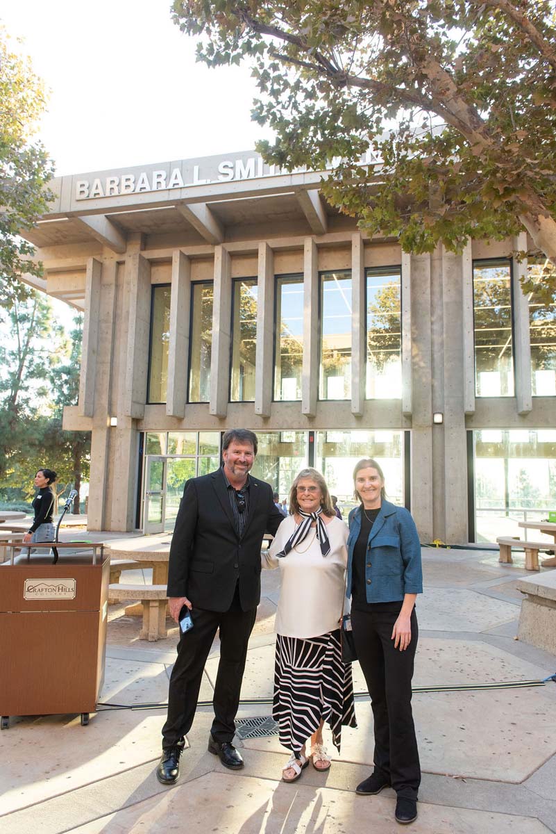 Attendees enjoying the naming ceremony