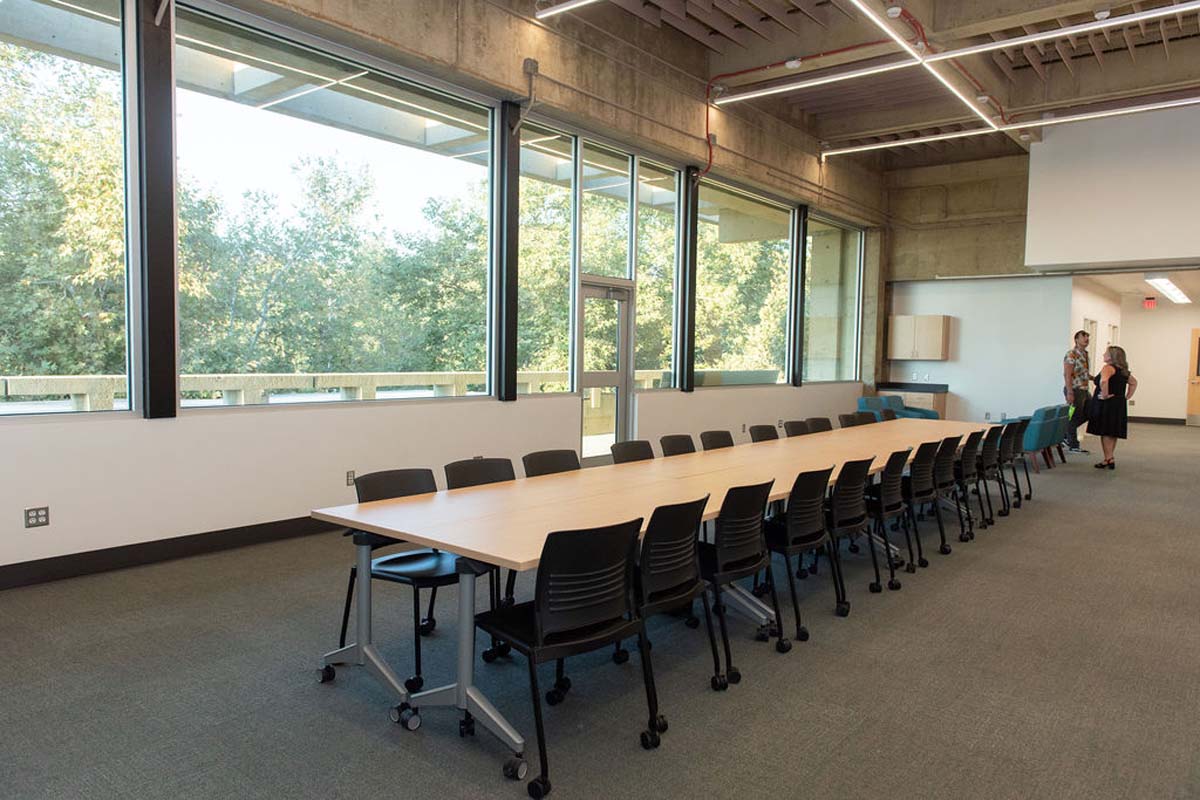 Attendees enjoying the naming ceremony