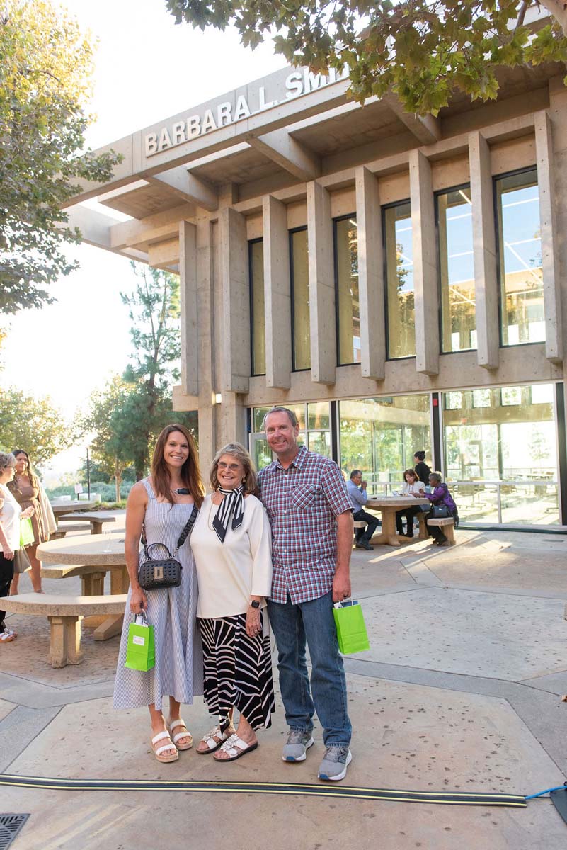 Attendees enjoying the naming ceremony