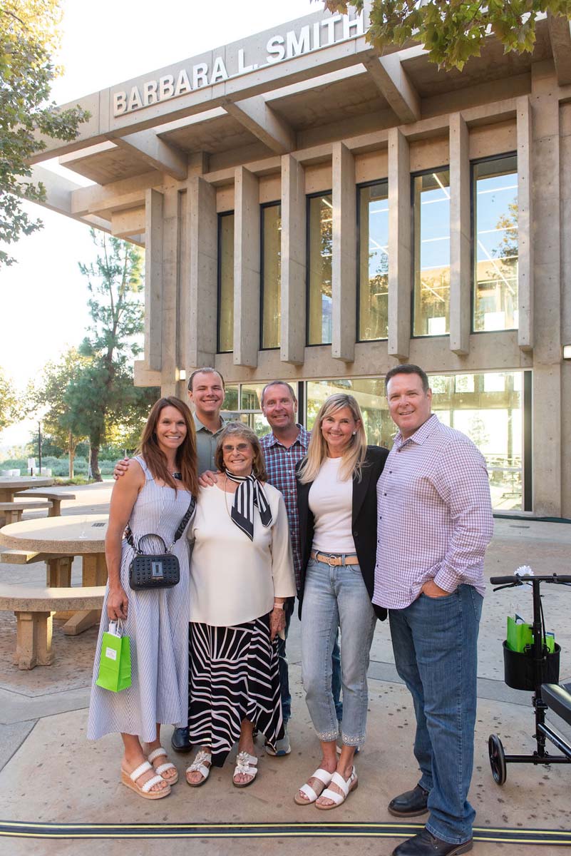 Attendees enjoying the naming ceremony