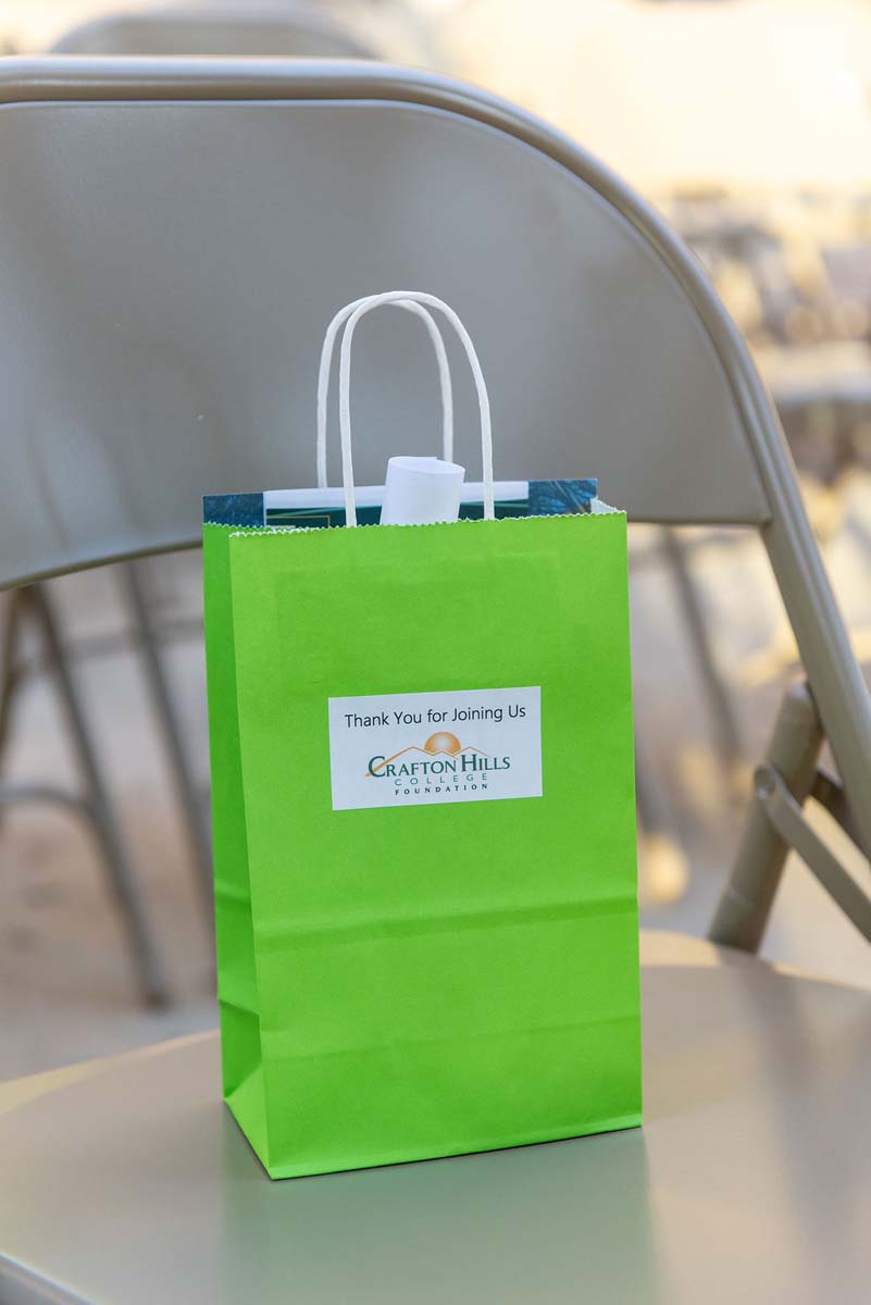 Attendees enjoying the naming ceremony