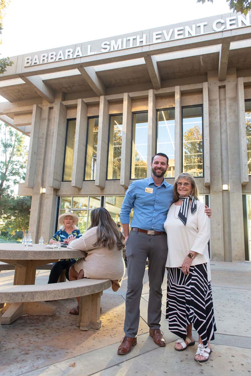 Attendees enjoying the naming ceremony