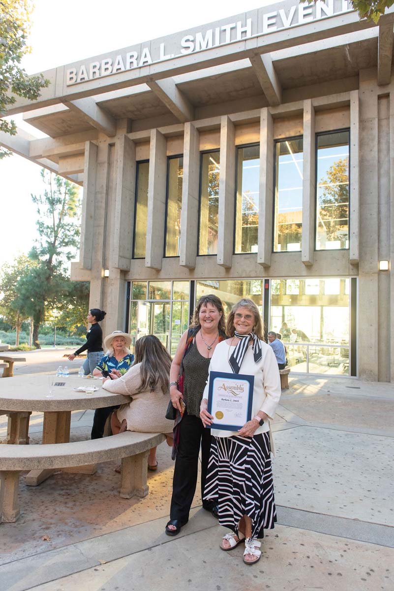 Attendees enjoying the naming ceremony