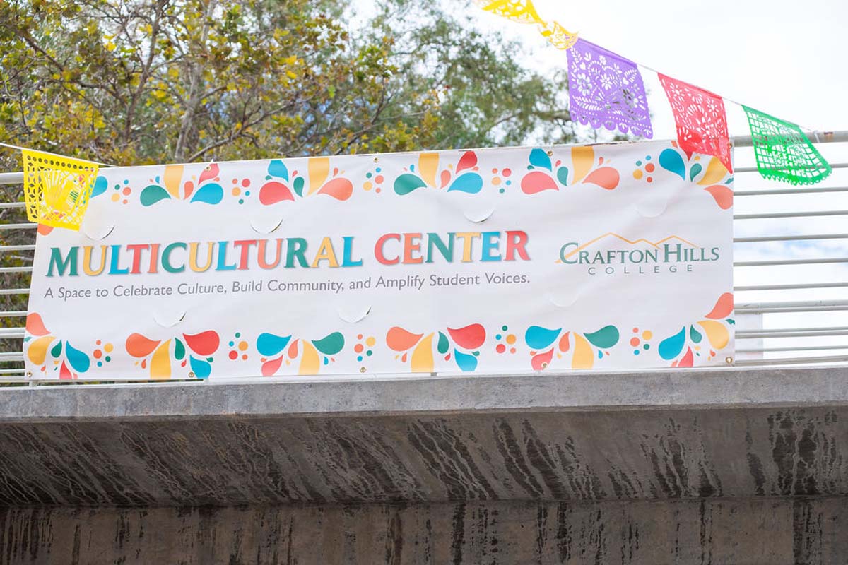 Attendees enjoing the Multicultural Center Grand Opening
