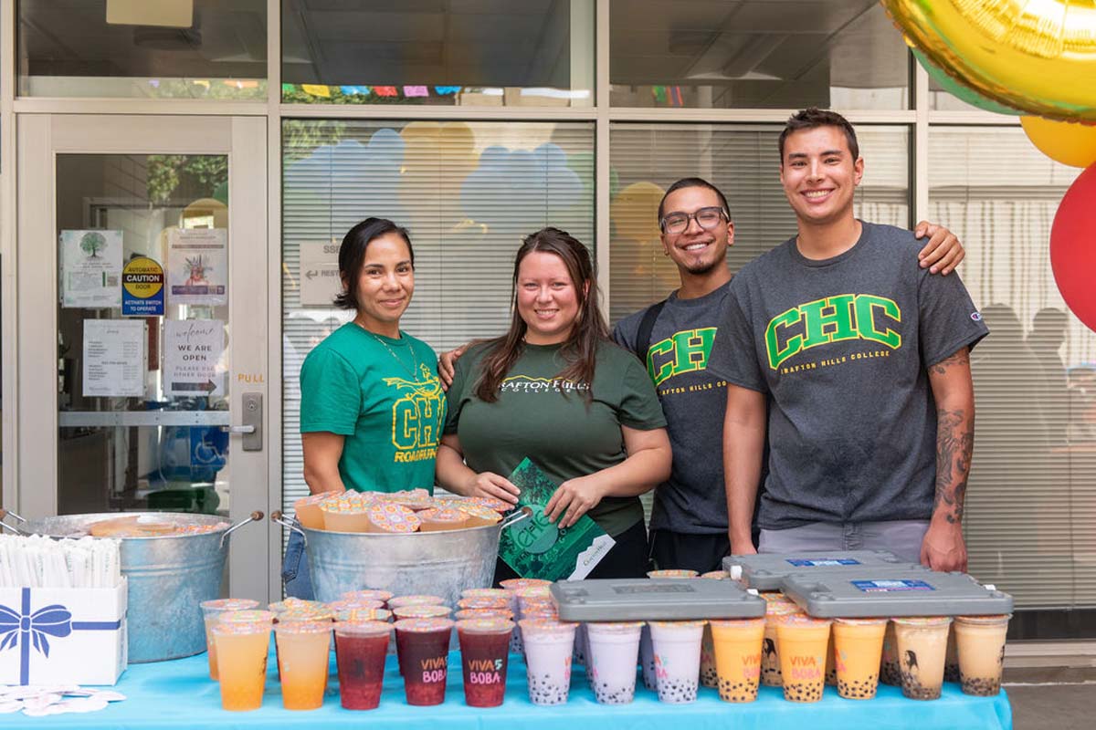 Attendees enjoing the Multicultural Center Grand Opening