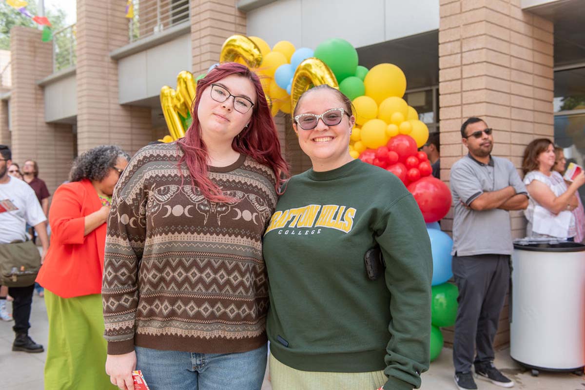 Attendees enjoing the Multicultural Center Grand Opening