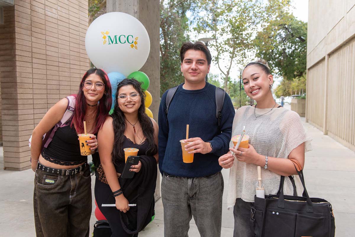 Attendees enjoing the Multicultural Center Grand Opening