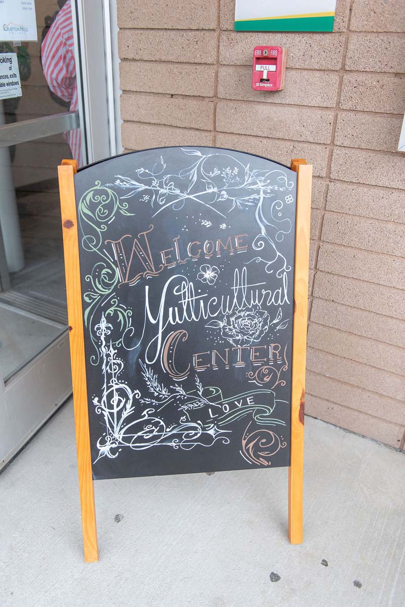 Attendees enjoing the Multicultural Center Grand Opening