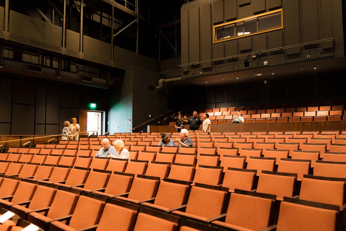 Performing Arts Center Ribbon Cutting