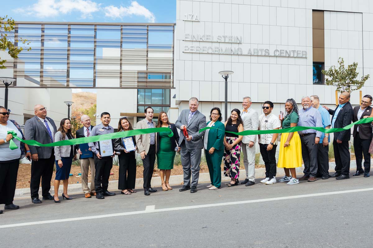 Performing Arts Center Ribbon Cutting