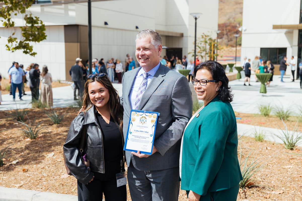 Performing Arts Center Ribbon Cutting