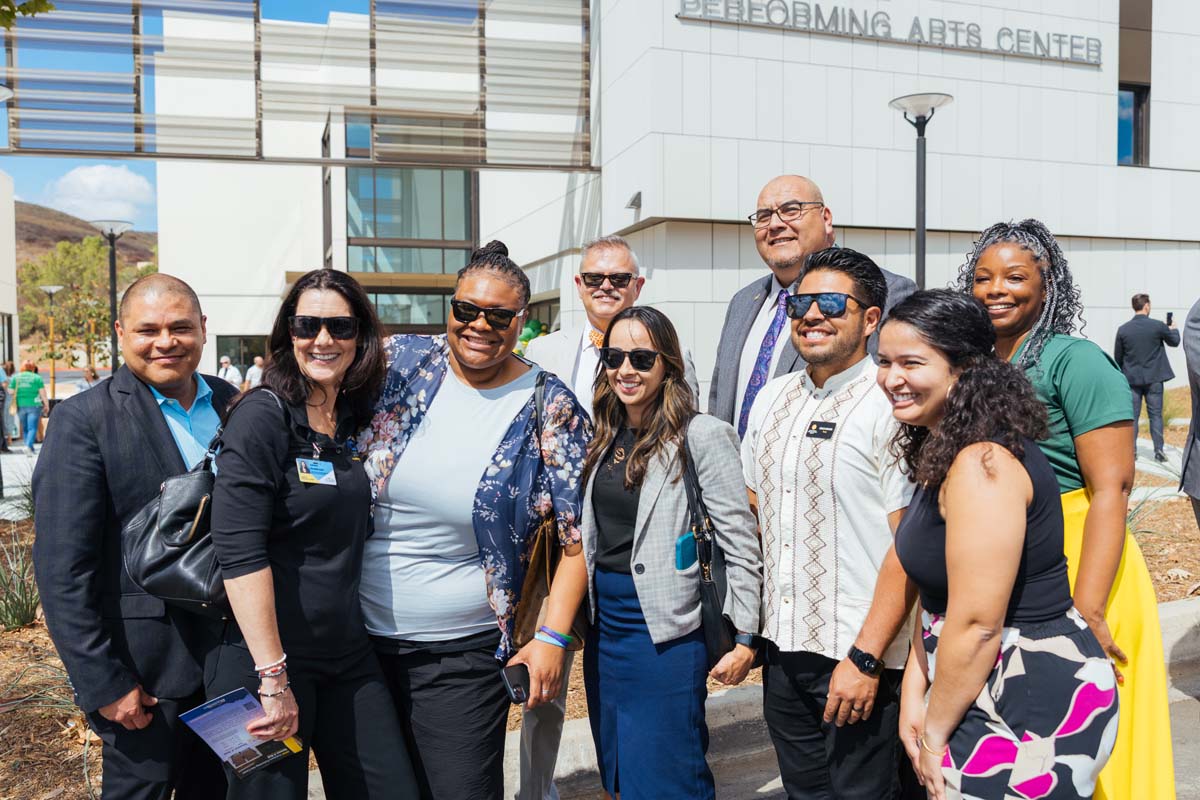 Performing Arts Center Ribbon Cutting