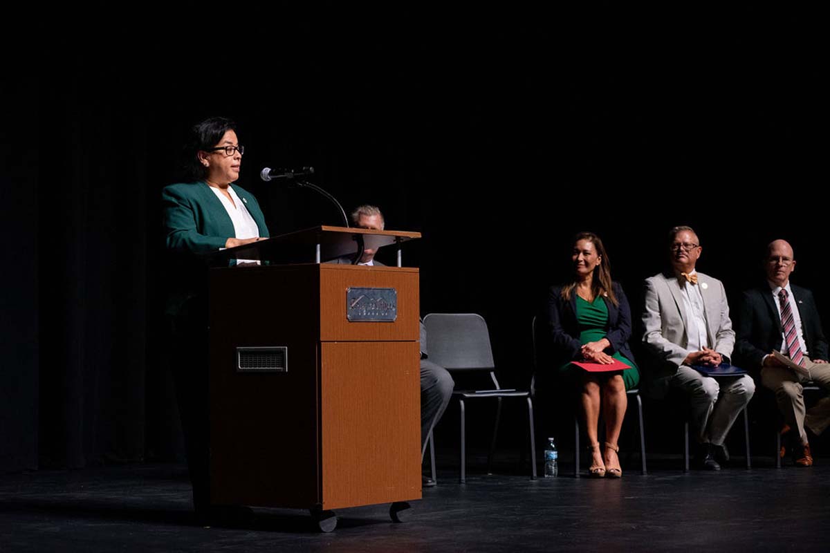 Performing Arts Center Ribbon Cutting