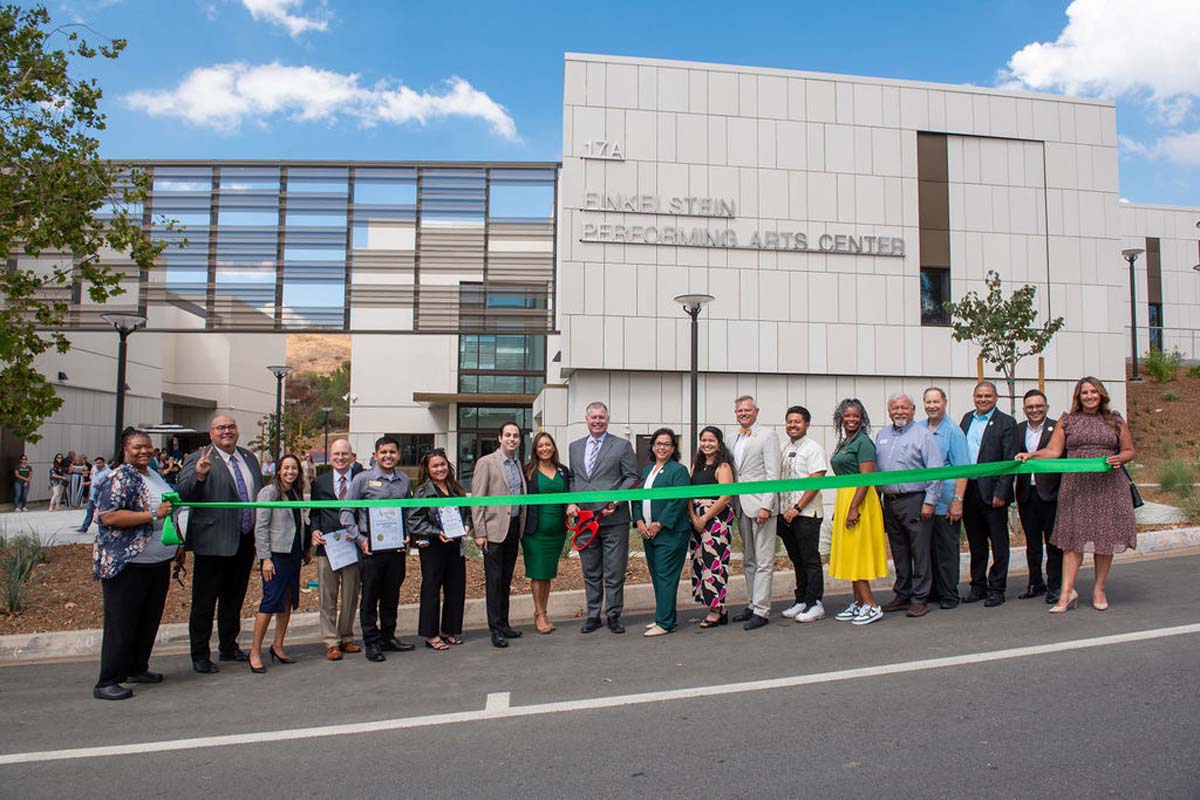 Performing Arts Center Ribbon Cutting