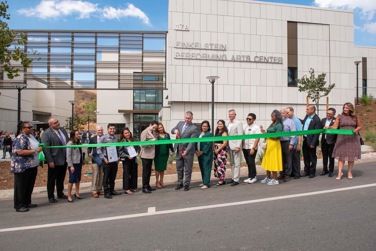 Performing Arts Center Ribbon Cutting
