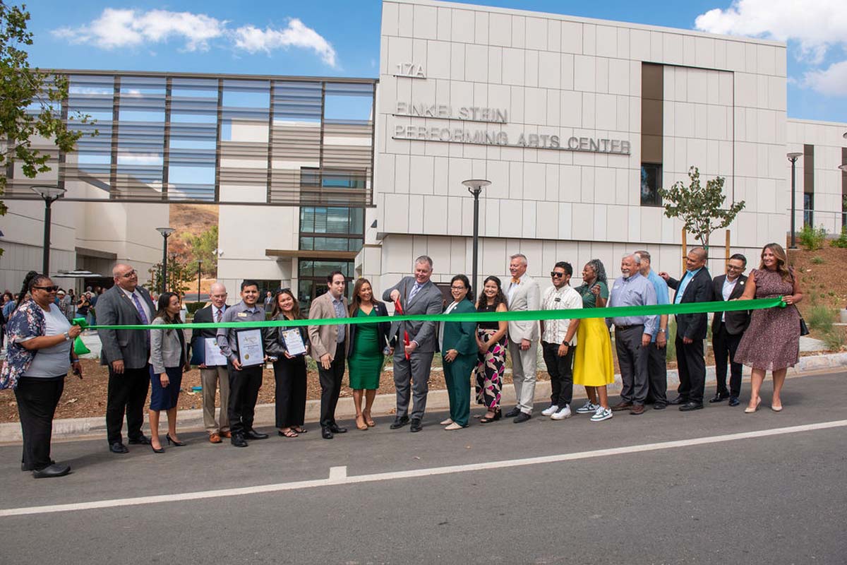 Performing Arts Center Ribbon Cutting