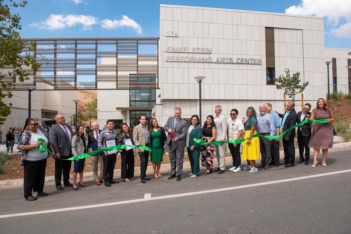 Performing Arts Center Ribbon Cutting
