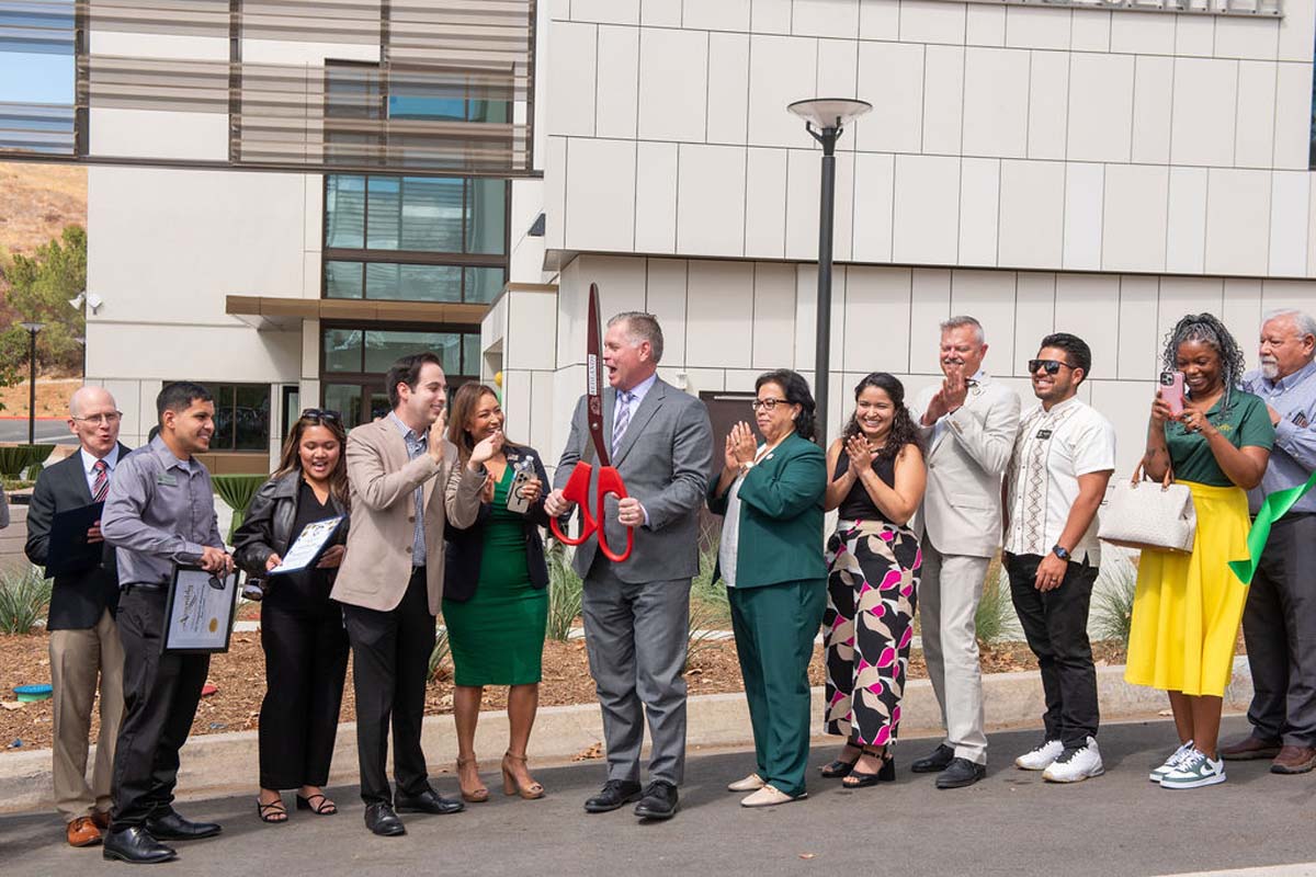 Performing Arts Center Ribbon Cutting