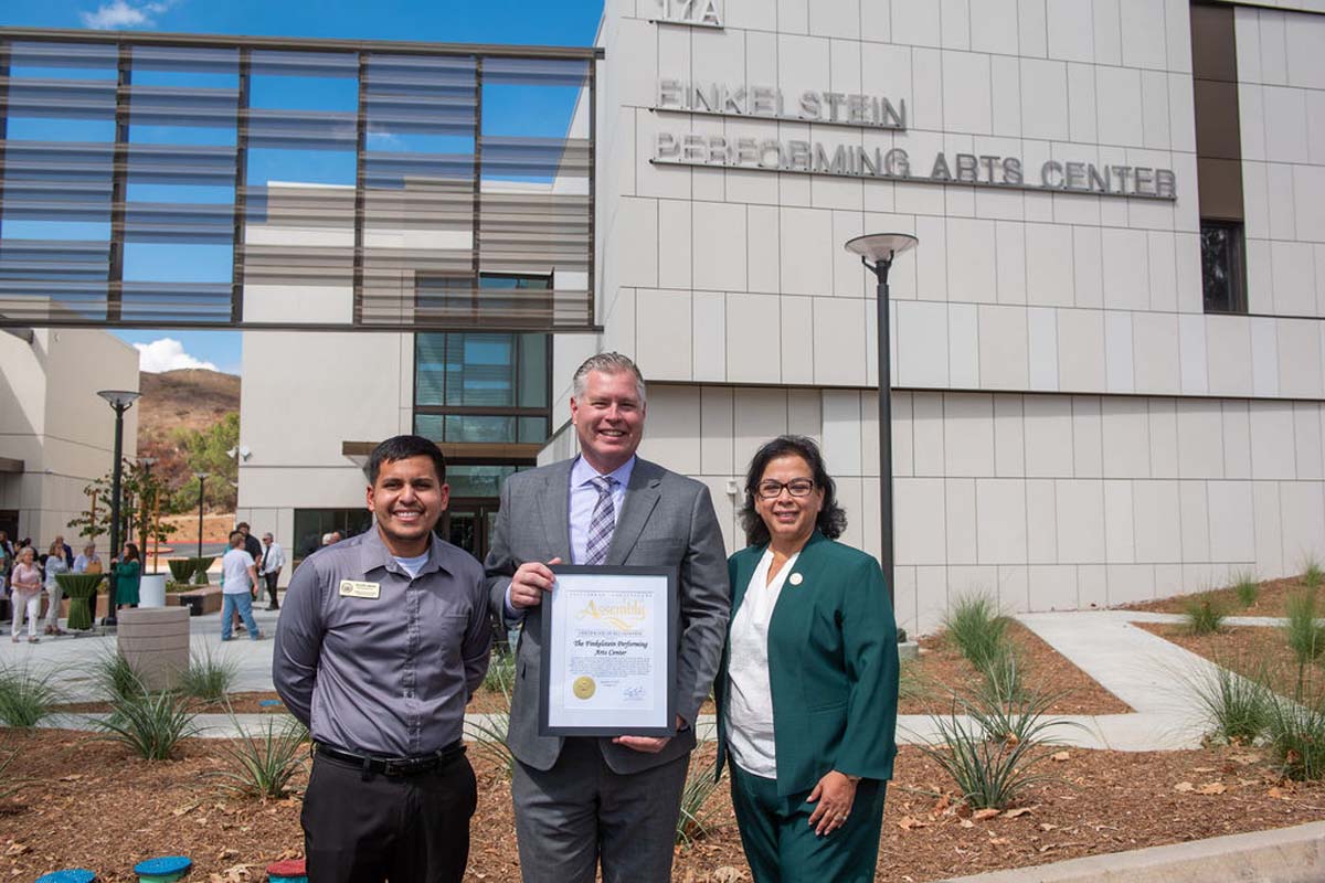 Performing Arts Center Ribbon Cutting