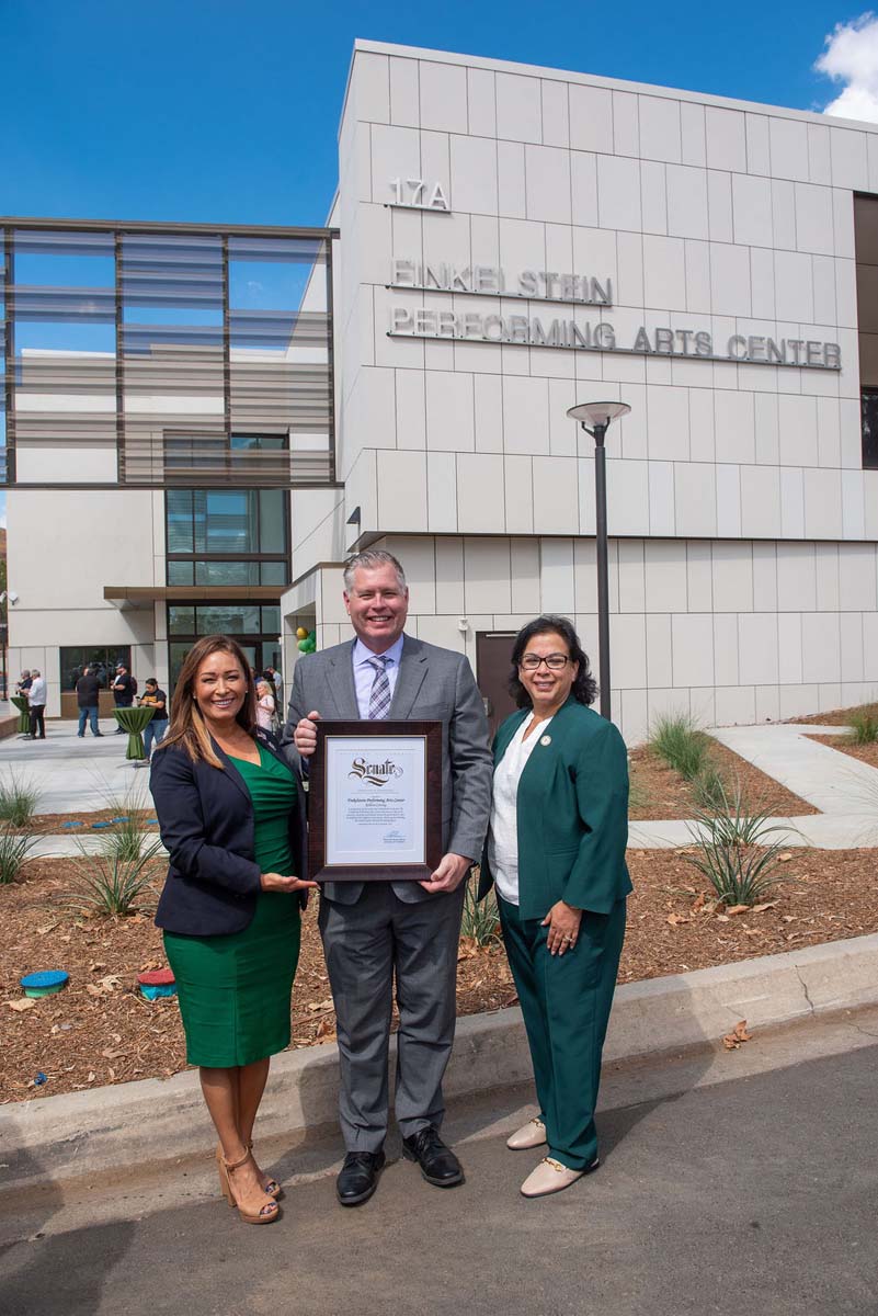 Performing Arts Center Ribbon Cutting