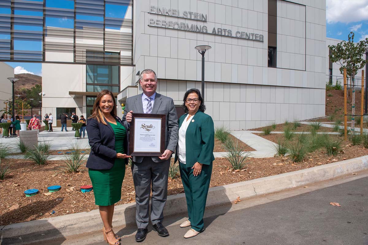 Performing Arts Center Ribbon Cutting